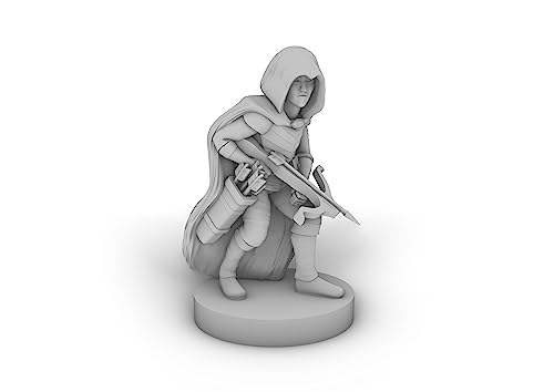 HAlfling Male Crossbow Ranger Tabletop DND Gaming Miniature
