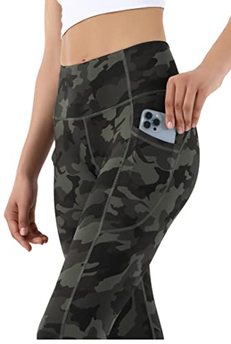 OVRUNS Yoga Pants for Women - High Waist Gym Leggings Tummy Control Workout Running Exercise Gym Fitness Leggings with Pocket