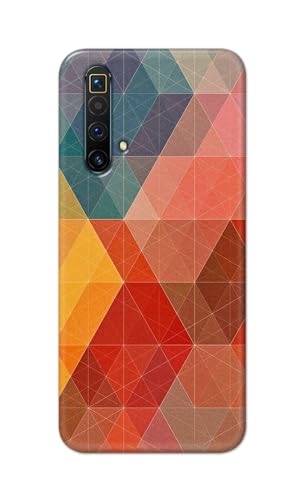 Image of Printed Hard Back Cover Case for Realme X3 | X3 SuperZoom | Realme X50 5G Back Cover (Crumpled Design) -1111
