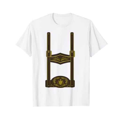 T-shirt Lederhosen Oktoberfest 2018 | Fête de la bière T-Shirt