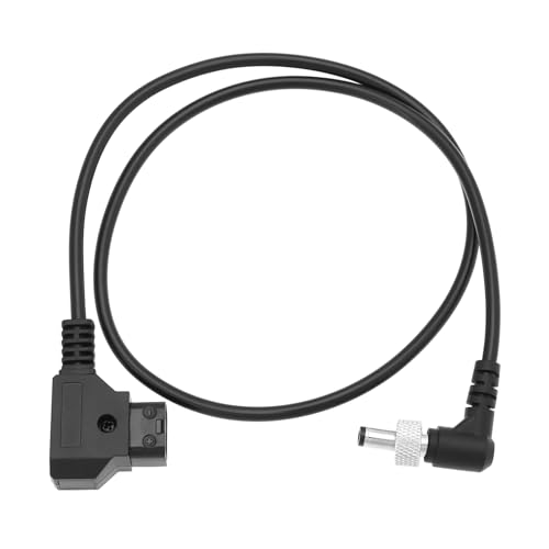 Create idea 1 Cable De Alimentación CC D-Tap A 0.217 X 0.083 In con Tuerca Cable De Alimentación Recto Macho De 12 V Compatible con Astro Monitor Boy Compatible con Sony PIX-E7 PIX-E5