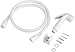Plastic wall mounted shower toilet bathroom handheld toilet spray, and handheld toilet diaper spray Shattaf kit