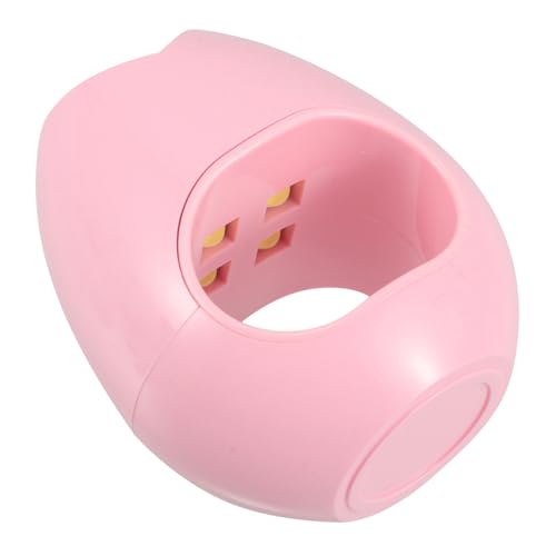 CIYODO Mini Lámpara UV para Uñas Portátil USB con Diseño Rosa Secador LED para Gel Rápido y Compacto para Manicura cualquier Lugar
