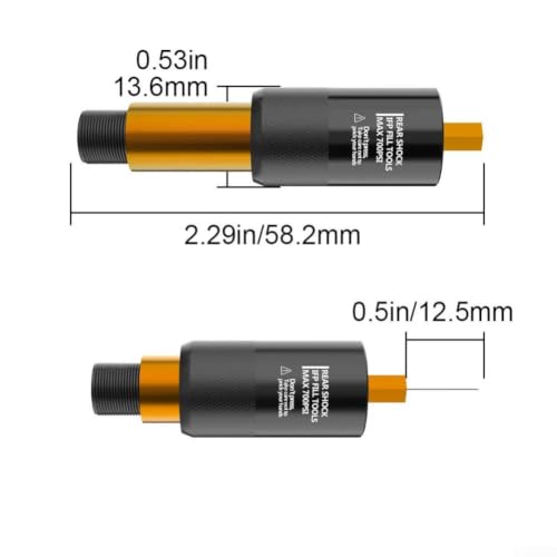 Herramienta de aguja de inflado de choque trasero Fox RP23 FLOAT-X CTD DPS A 7
