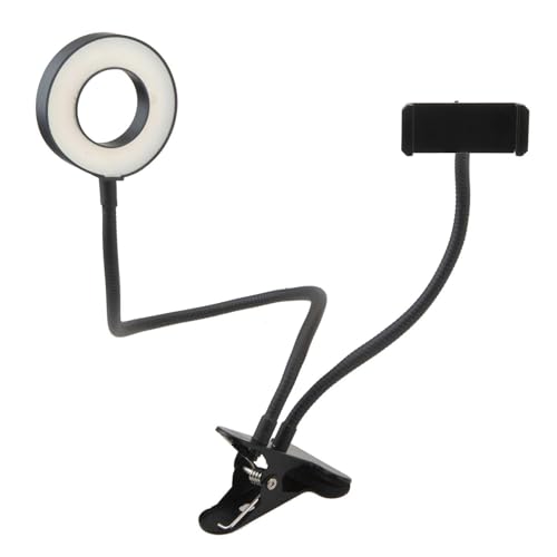 VFM - Social Media 9cm LED Ring Light with Phone Holder