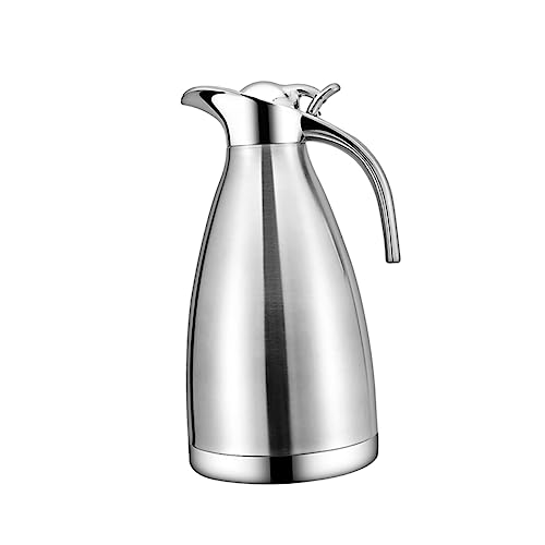 Ciieeo Bottiglia Termica in Acciaio 201 Bottiglia Isolata Parete Singola Pentola Sottovuoto Per Acqua Per Uso Domestico Ristoranti e Viaggio