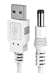 Mellbree USB DC Charger Cable Compatible with Hive Hub and Thermostat - 1M