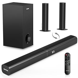 Wohome 2 in 1 Detachable Sound bar ...