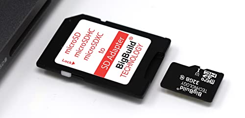 Bigbuild Technology 32Gb Ultrafast 80Mb/S Memory Card For Akaso Ek7000 Action Camera, Class 10 Microsdhc #TOP4