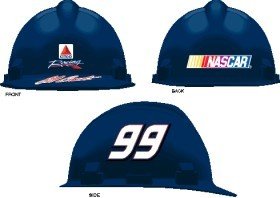 Casque Jeff Burton Hard Hat blanc pour protection de chantier