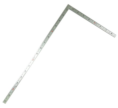 Shinwa Sokutei 10645 Curved Scale, Same Thickness, For Use With 1 Scale 6 Size Back, 19.7 inches (50 cm), Masterpiece Red Numbers, Silver