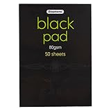 Stephens RS545453 DIN-A4-Papierblock, schwarz Hergestellt in Großbritannien