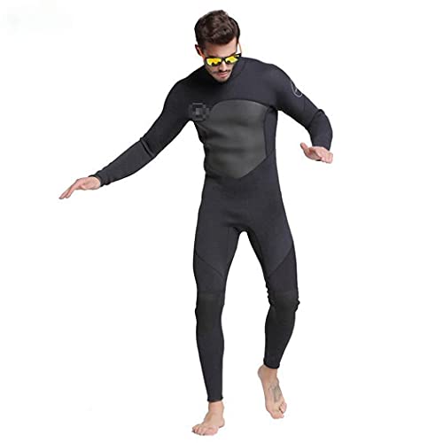 Combinaison de plongée homme 1,5mm néoprène noir et bleu marine pour session d'été - 6