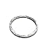 Nose Ring Hoop Seamless Piercing Textured Hammered Cartilage Earring Sterling Silver
