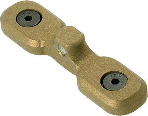 Adaptador Bi-pod M-LOK de aluminio anodizado bronce quemado ultra resistente