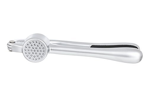 Otron Premium Garlic Press, Stainless Steel, Garlic Mincer, Professional Heavy Duty, Soft-Handled, Crush Garlic Cloves, Ginger #TOP1