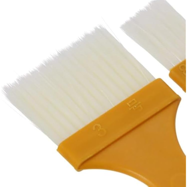5 Pcs Basting Brush for Cooking Pastry Brush, Multi-purpose PET Silk Plastic Handle Cleaning Brush for Baking Dishwasher Safe Grilling, Hairbrush, Corn, Grilm, Wall(14.8x1.9cm)