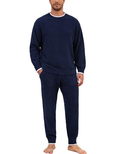 Pyjama Old Navy Enfant Taille 5 – Bleu Marine – Manches Longues – Bonhomme De Neige
