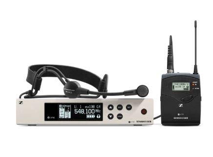 Sennheiser EW 100-ME3 Wireless Cardioid Headset Microphone System-C Band (734-776 MHz), 100 G4-ME3-C for those who sing, speak or play instruments; Presentations & Singers