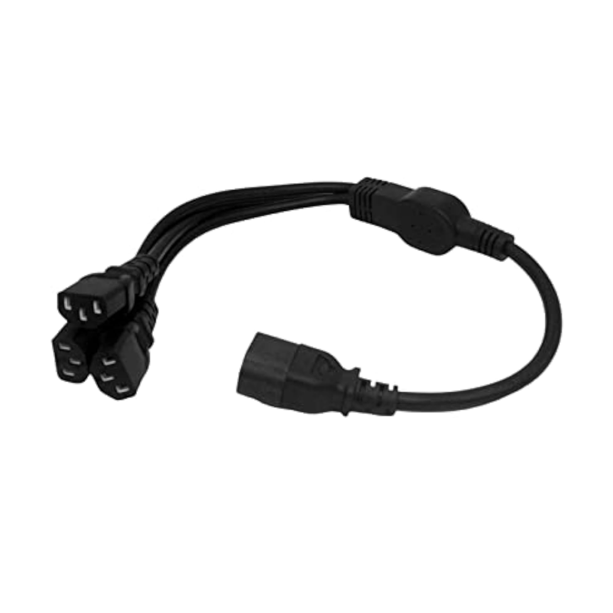 Computer PC Power Splitter Cord IEC320 C14 to 3 x C13