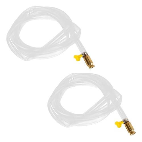 Luckwaii Schüttelschlauch Benzin in 200cm und 300cm Länge Selbstansaugende Schlauch Ansaugschlauch für Flüssigkeit Gas Öl Wasser Diesel Kraftstoff Transfer