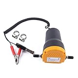 iMeshbean Ölabsaugpumpe Absaugpumpe, 12V 80W Dieselpumpe ölpumpe Kraftstoffpumpe Elektrisch Ölwechselpumpe für Auto, Motorrad, Boot