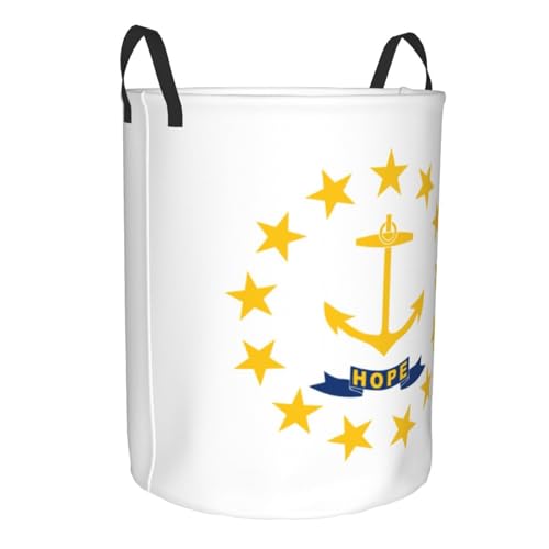 Panier à linge haut Rhode Island pour rangement de chambre