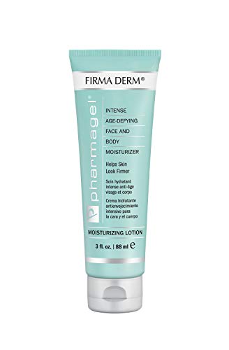 Pharmagel Firma Derm Age Defying Moisturizing Lotion | Daily Moisturizer Body Lotion for Dry Skin | Anti-Aging & Firming Moisturizer - 3 fl. oz.
