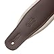 Levy’s Leathers Amped Series Ledergurt für Gitarre | Breite 8 cm | Braun | (M26PD-BRN_CRM)