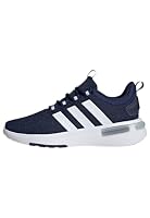 Adidas Sportswear Racer TR23 Men's Lifestyle Shoes, Dark Blue/Cloud White/Halo Silver, 10.5 US