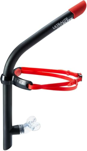 TYR Ultralite Tuba Elite, Noir/Rouge