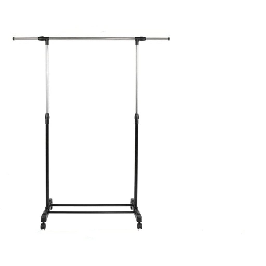 MOBYGKFY Retractable Clothes Rack Height Adjustable Organizer Clothes Hanger Stainless Steel Drying Storage Rack Storage Tool