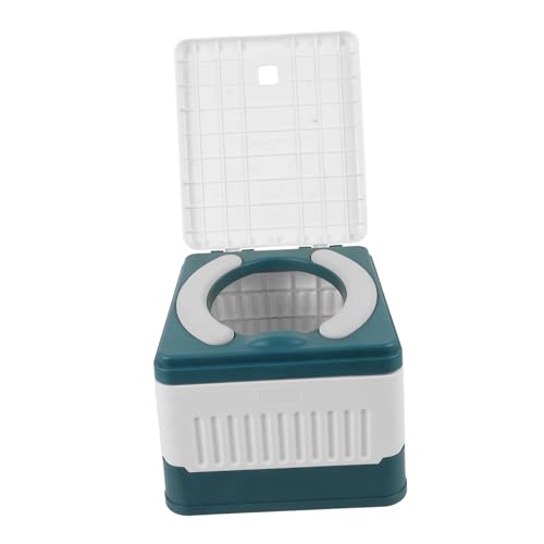 Ipetboom Portable Folding Toilet for Travel Camping and Emergencies Lightweight Durable Design Easy to Carry for Outdoor Use and PU Cushion Included