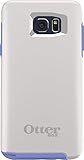 OtterBox Symmetry Cell Phone Case for Samsung Galaxy Note5 -  Retail Packaging - Whisper White/Periwinkle Purple -