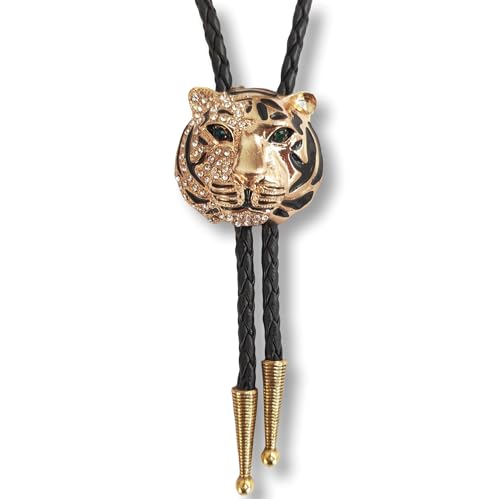 Image of Animal & Plant Bola Tie Bolo Tie Wedding Necklace for Men Women Groomsmen Western Cowboy Necktie
