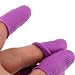 Finger Protectors [Flex Series - 12-Pack] Silicone Non-Stick Finger Covers [Orchid - Small (6) / Medium (6)] for Hot Glue/Sewing / Wax/Rosin / Resin/Honey / Adhesives/Scrapbooking