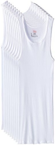 Débardeur sans étiquette Hanes ComfortSoft tricot anti-frottement et traitement anti-humidité