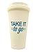 Take It To Go with Lids Reusable Plastic Travel Cups Mugs, Hot Cold Drinks, 8-ct Set (To Go 2),16 ounces