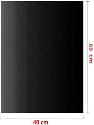Grillmatte für Gasgrill/Elektrogrill/Holzkohlegrill, 5er Set 40x60CM Grillmatten Grillplatte, Grill Unterlage Backmatte Backpapier Wiederverwendbar（Bürste und Klammer nicht enthalten） 5