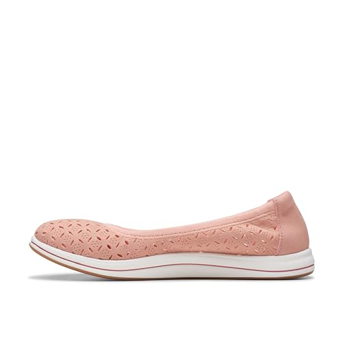 Clarks Clarks CloudSteppers Women's Breeze Roam, Peach Textile, 11 Medium US