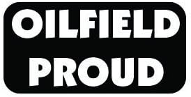 (3) Oilfield Proud Funny Hard Hat/Helmet Stickers