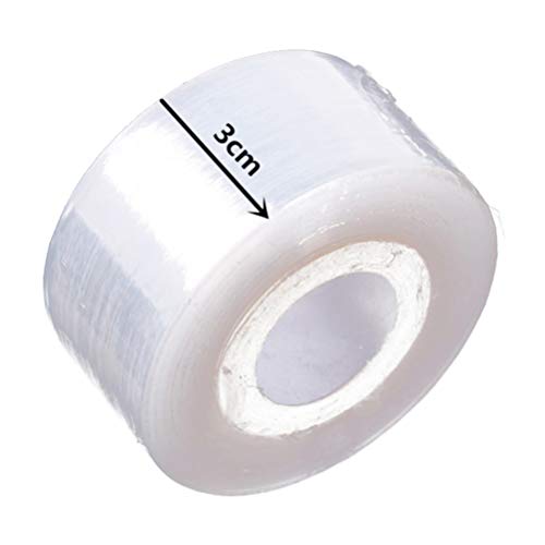 Cabilock – 2 rolos de fitas para enxerto de berçário, transparente, extensível, para plantas de árvo
