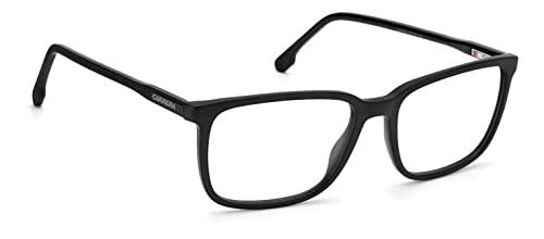 Image of Carrera Men's 254 Rectangular Prescription Eyewear Frames, Matte Black, 56mm, 18mm