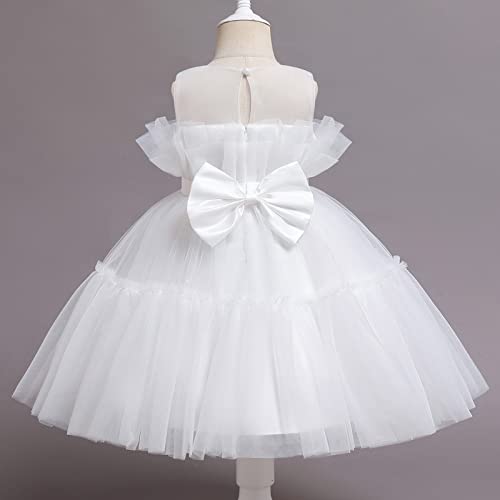 Vestido de princesa de tule para meninas de 15 anos com retalhos para fantasia de bebê de festa com