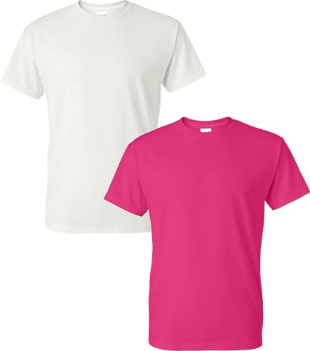 T-shirt 50/50 G800 XL Blanc et Héliconia pour le Sport et Loisirs