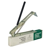 Vordich Automatischer Fensteröffner für Gewächshaus - Easy-Clip-System, Doppelfeder, verzinkter Stahl, 14kg/30lbs Belastung, automatische Belüftung für Fenster und Dach