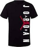 Nike Air Jordan Boys' 8-20 Jumpman Cotton T-Shirt (Black 23, X-Large)