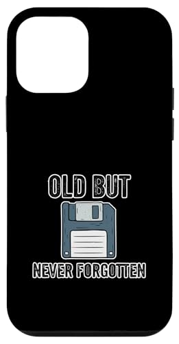 Installazione facile Custodia per iPhone 12 mini Computer floppy disk retrò vecchio ma mai dimenticato