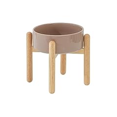 Single Bowl with Stand - Brown Coffee