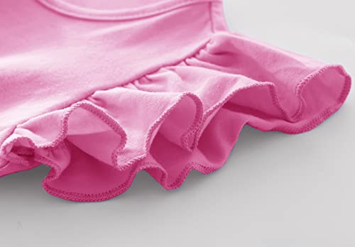 Girls Tutu Dress Toddler Ruffle Sleeve Princess Party Tulle Sundress3